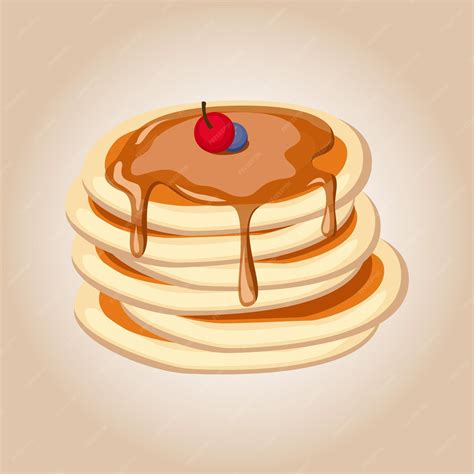 Pancake Vector Image
