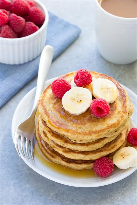 Fluffy Healthy Pancakes iFOODreal Healthy Family Recipes