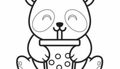 [Mais popular!] Desenhos De Panda Para Colorir Kawaii – desenhos de