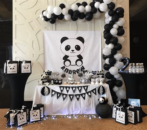 A LastMinute Panda First Birthday Party Savvy Every