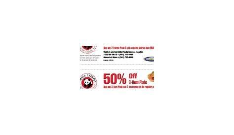 panda express coupon code