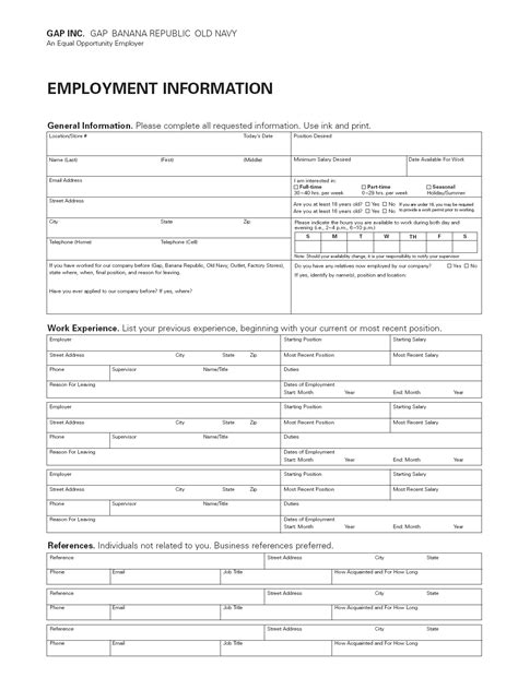 Panda Express Printable Job Application Pdf