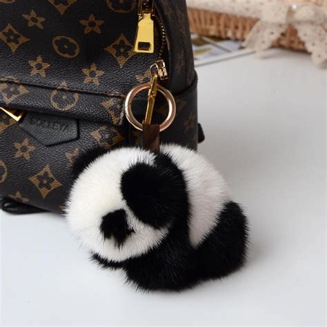 Panda Soft Toy Keychain