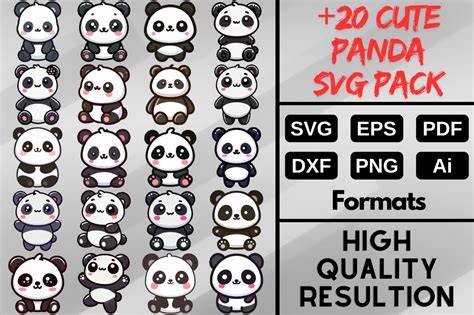 Download panda-svg-bundle SVG