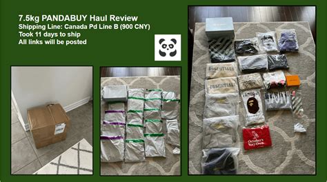 pandabuy haul reddit