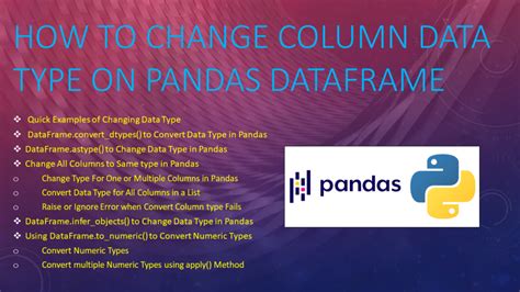 pandas dataframe change data type to date