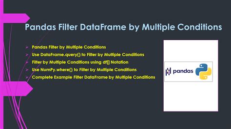 pandas dataframe filter multiple columns or condition