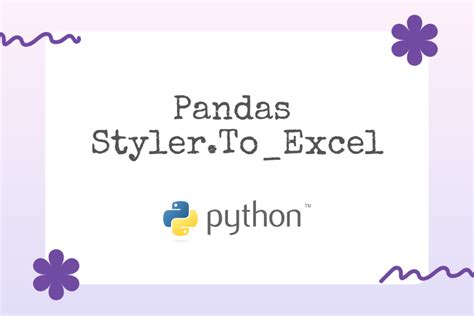 pandas styler to excel not working