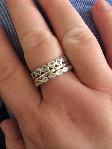 Pandora Stackable Ring Ideas