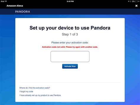 Solved Activate Pandora on my Element Smart TV Pandora Community