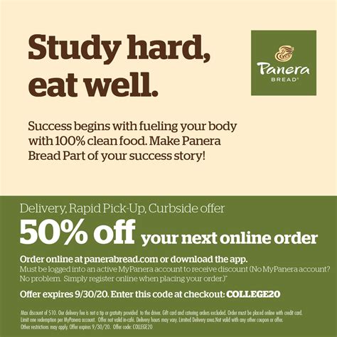 The Latest Panera Coupon Codes In 2023