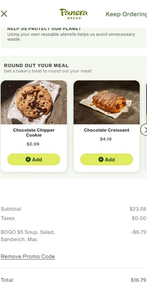 panera promo code 2024