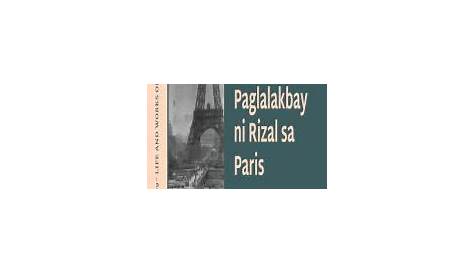 Pangalawang Paglalakbay ni Rizal - [PDF Document]