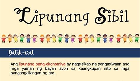 Lipunang Sibil | PDF