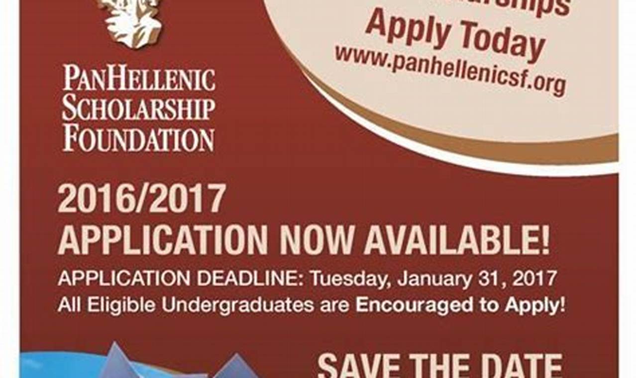 panhellenic scholarship foundation
