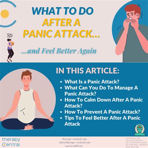 panic attack things to do