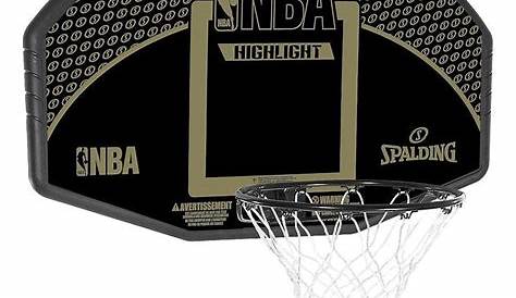 Panier De Basket Nba Spalding SPALDING NBA HIGHLIGHT Clear