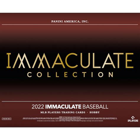 panini immaculate collection baseball