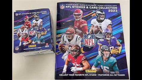 panini nfl sticker book 2023