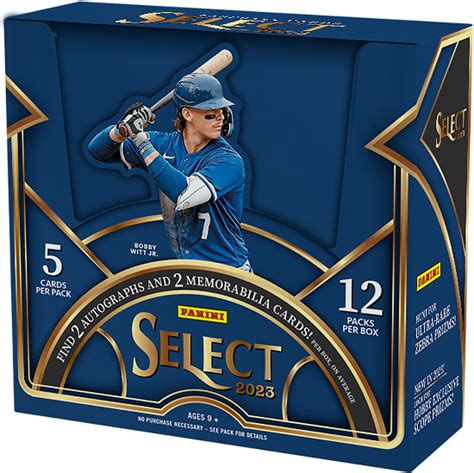 panini select baseball 2023