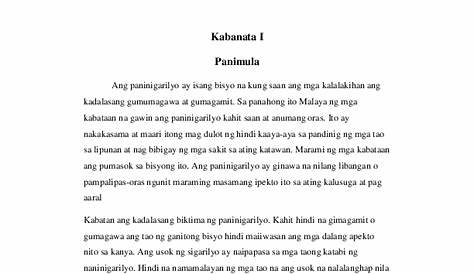 Nararapat na Pagbabawal ng Paninigarilyo sa Pilipinas | by Mary Andrei