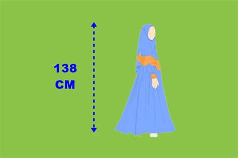 Rahasia Memilih Panjang Gamis 138 yang Tepat Sesuai Tinggi Badan