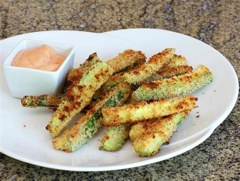 Panko Breadcrumbs Zucchini Fries