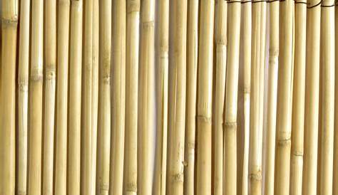 Panneau/separation Bambou Blanc/naturel 75x20xht180 Cm