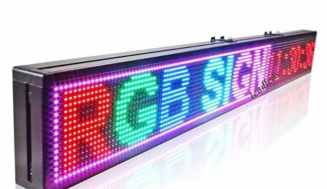 Panneau publicitaire LED Affichage par écran LED lumineux