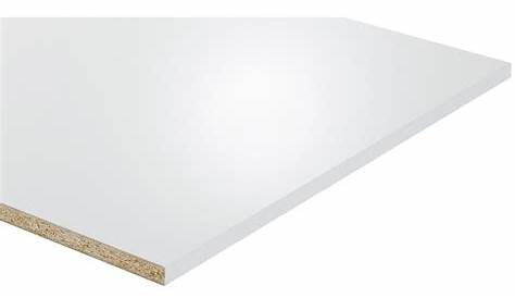 Panneaux Melamine Blanc Panneau Mélaminé Standard 250 X 125 Cm à La Découpe