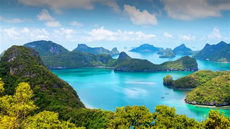 panoramic island views