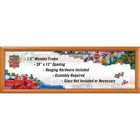 panoramic puzzle frames 13x39 with glass