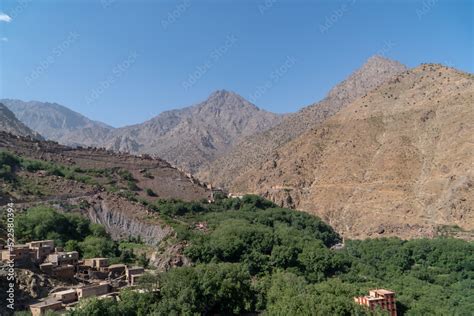 panoramic view from Imlil