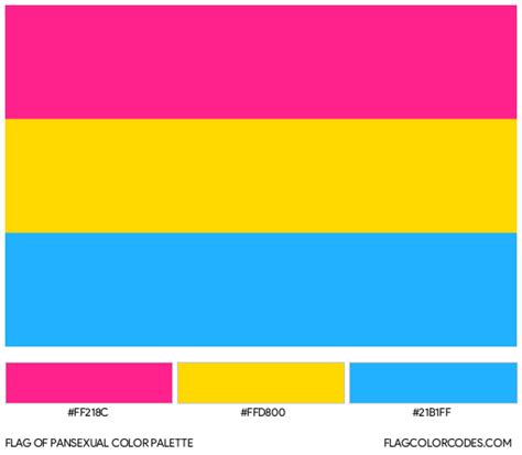 pansexual flag color meaning