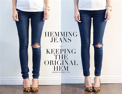 Pant Hem Jeans