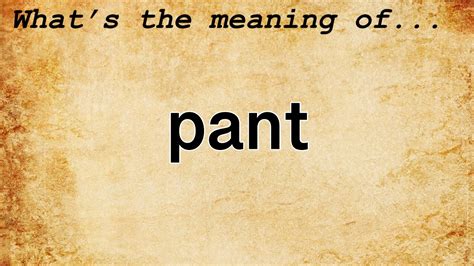 pant meaning in marathi with example