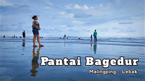Pantai Bagedur Sukamanah Kabupaten Lebak Banten