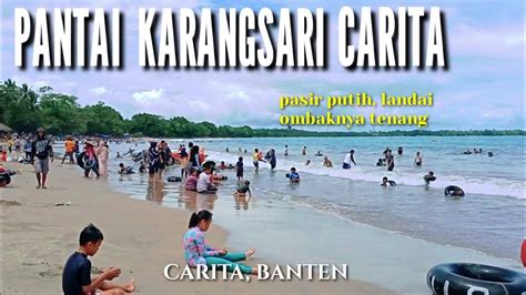 Pantai Carita Karang Sari
