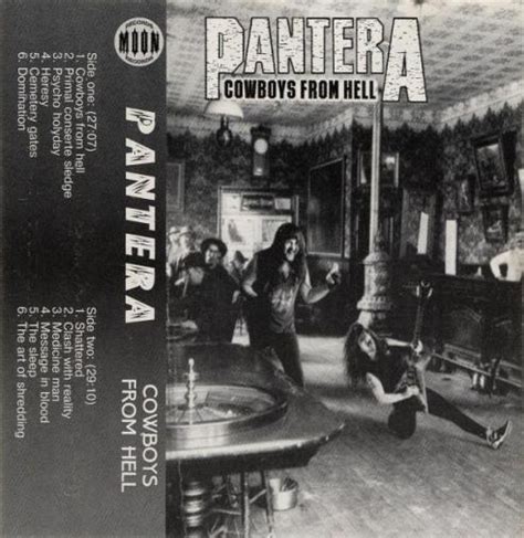 pantera cowboys from hell tracklist