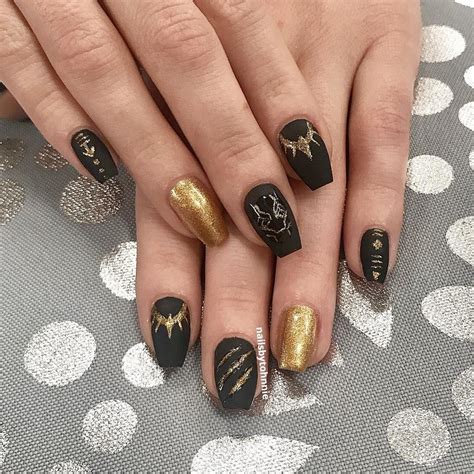 panther nail designs