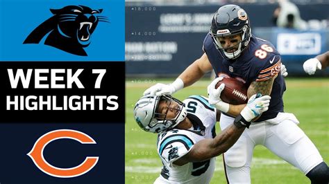 panthers versus chicago bears