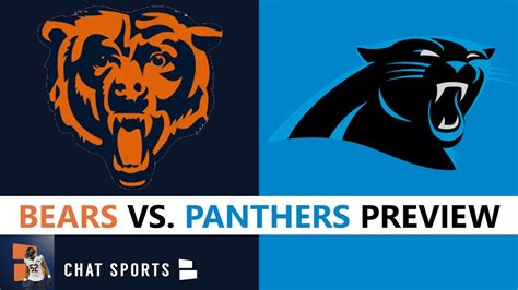 panthers versus the bears score
