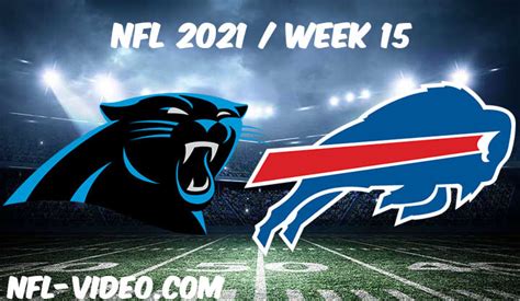 panthers vs bills 2021