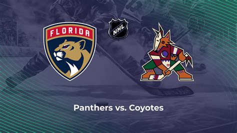 panthers vs coyotes prediction