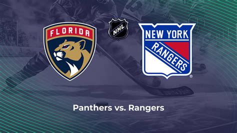 panthers vs rangers prediction