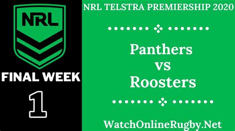 panthers vs roosters football 2023