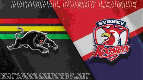 panthers vs roosters live