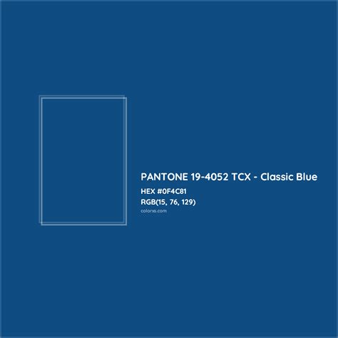 pantone 19-4052 classic blue color code