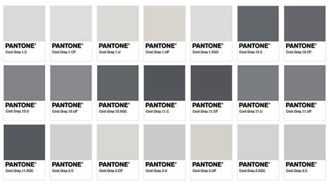 Pantone Gray Chart