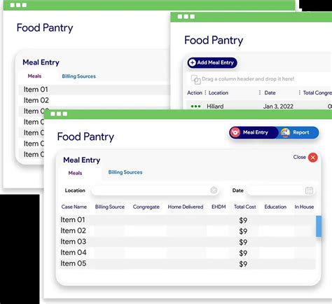 Pantry Food Software